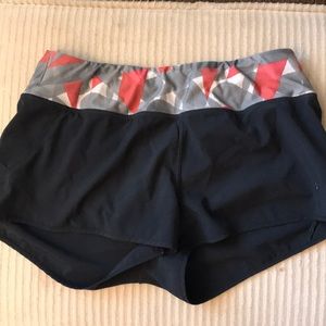 Grey athletic shorts